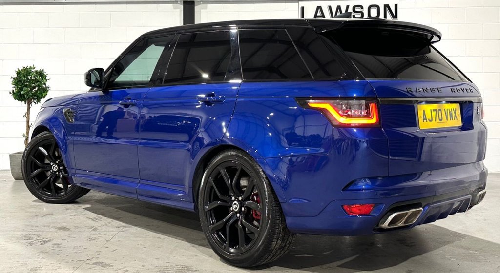 USED 2021 70 LAND ROVER RANGE ROVER SPORT 5.0 P575 V8 GPF SVR SUV 5dr Petrol Auto 4WD Euro 6 (s/s) (575 ps) 