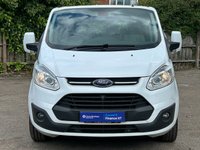 USED 2015 65 FORD TOURNEO CUSTOM 2.2 300 TDCi Limited Minibus Double Cab 5dr Diesel Manual L2 Euro 5 (s/s) (125 ps) NO VAT+LWB+9 Seather+Leather