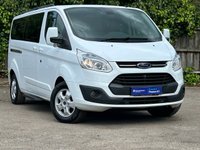 USED 2015 65 FORD TOURNEO CUSTOM 2.2 300 TDCi Limited Minibus Double Cab 5dr Diesel Manual L2 Euro 5 (s/s) (125 ps) NO VAT+LWB+9 Seather+Leather