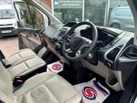 USED 2015 65 FORD TOURNEO CUSTOM 2.2 300 TDCi Limited Minibus Double Cab 5dr Diesel Manual L2 Euro 5 (s/s) (125 ps) NO VAT+LWB+9 Seather+Leather