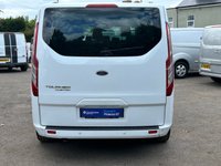 USED 2015 65 FORD TOURNEO CUSTOM 2.2 300 TDCi Limited Minibus Double Cab 5dr Diesel Manual L2 Euro 5 (s/s) (125 ps) NO VAT+LWB+9 Seather+Leather