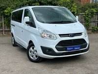 USED 2015 65 FORD TOURNEO CUSTOM 2.2 300 TDCi Limited Minibus Double Cab 5dr Diesel Manual L2 Euro 5 (s/s) (125 ps) NO VAT+LWB+9 Seather+Leather