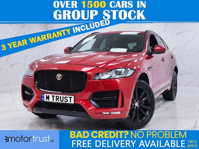 View our Jaguar F-Pace 2.0 D180 R-Sport SUV 5dr Diesel Auto AWD Euro 6 (s/s) (180 ps)