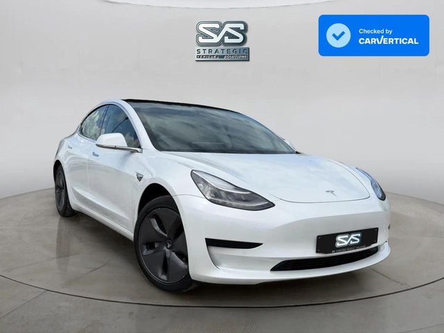 View our Tesla Model 3 Standard Range Plus Saloon 4dr Electric Auto RWD (241 bhp)