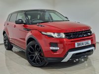 USED 2014 14 LAND ROVER RANGE ROVER EVOQUE 2.2 SD4 Dynamic Firenze Red SUV 5dr Diesel Auto 4WD Euro 5 (s/s) (190 ps) 