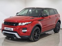 USED 2014 14 LAND ROVER RANGE ROVER EVOQUE 2.2 SD4 Dynamic Firenze Red SUV 5dr Diesel Auto 4WD Euro 5 (s/s) (190 ps) 