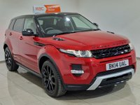 USED 2014 14 LAND ROVER RANGE ROVER EVOQUE 2.2 SD4 Dynamic Firenze Red SUV 5dr Diesel Auto 4WD Euro 5 (s/s) (190 ps) 