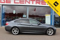 USED 2018 18 BMW 4 SERIES GRAN COUPE 2.0 430i M Sport Hatchback 5dr Petrol Auto Euro 6 (s/s) (252 ps) - EURO 6 - ULEZ, PRO NAV, HTD/LEATHER, LEDS, P/SENSORS, 18" ALLOYS, CRUISE, DAB & BLUETOOTH