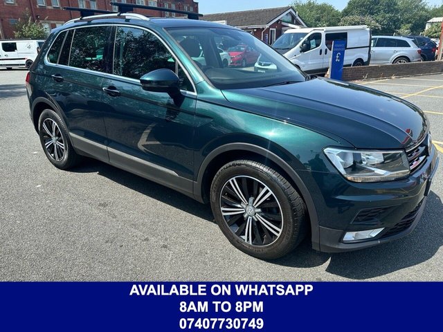 View our Volkswagen Tiguan 1.4 TSI BlueMotion Tech SE Navigation SUV 5dr Petrol Manual Euro 6 (s/s) (150 ps)