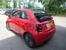 USED 2022 22 FIAT 500e C 42kWh RED Convertible 2dr Electric Automatic (118 ps) SAVE THOUSANDS with this nearly-new, low mileage, all electric automatic convertible, Fiat 500e C 42kWh RED Edition finished in Red with RED Kit and only 23,255 miles from new!
