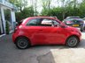 USED 2022 22 FIAT 500e C 42kWh RED Convertible 2dr Electric Automatic (118 ps) SAVE THOUSANDS with this nearly-new, low mileage, all electric automatic convertible, Fiat 500e C 42kWh RED Edition finished in Red with RED Kit and only 23,255 miles from new!
