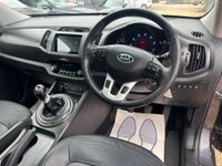 USED 2014 63 KIA SPORTAGE 2.0 CRDi KX-3 AWD Euro 5 5dr DAB+LEATHER+SUNROOF+P-CAMERA