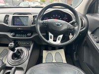 USED 2014 63 KIA SPORTAGE 2.0 CRDi KX-3 AWD Euro 5 5dr DAB+LEATHER+SUNROOF+P-CAMERA
