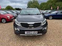 USED 2014 63 KIA SPORTAGE 2.0 CRDi KX-3 AWD Euro 5 5dr DAB+LEATHER+SUNROOF+P-CAMERA