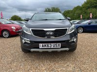 USED 2014 63 KIA SPORTAGE 2.0 CRDi KX-3 AWD Euro 5 5dr DAB+LEATHER+SUNROOF+P-CAMERA