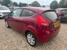 USED 2011 10 FORD FIESTA 1.4 Zetec Hatchback 3dr Petrol Manual (133 g/km, 94 bhp) EXTREMELY LOW MILEAGE ONLY 29,011 MILES+RADIO-MP3 PLAYER+AIR-CONDITIONING+REAR PARKING ASSISTANCE+QUICKCLEAR HEATED WINDSCREEN'+'HOT MAGENTA' PAINT+15 INCH ALLOY WHEELS.