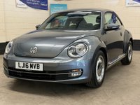 USED 2016 16 VOLKSWAGEN BEETLE 1.2 TSi BlueMotion Tech Design Automatic Hatchback 3 Door Petrol DSG Euro 6 (s/s) (105 ps) ORBIT ALLOYS F & R PARKING AID NAV