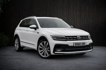 2018 VOLKSWAGEN TIGUAN 2.0 TDI R-Line SUV 5dr Diesel DSG Euro 6 (s/s) (150 ps) &pound;14500.00