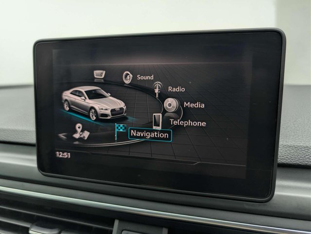 USED 2019 19 AUDI A5 2.0 A5 Black Edition 40 TFSI 2dr CLICK+COLLECT / HOME DELIVERY
