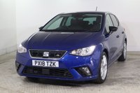 USED 2018 18 SEAT IBIZA 1.0 TSI FR Hatchback 5dr Petrol Manual Euro 6 (s/s) (95 ps) Driver Assist, Dab Radio,