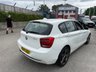 USED 2015 64 BMW 1 SERIES 2.0 116d Sport Hatchback 5dr Diesel Manual Euro 5-2 FORMER KEEPERS FINISHED IN ALPINE WHITE WITH MULTIFUNCTION STEERING WHEEL-SPORT LEATHER STEERING WHEEL-17