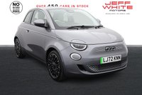 USED 2022 72 FIAT 500E 42kWh La Prima 3dr Auto (PAN ROOF, FULL LEATHER) 