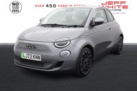 USED 2022 72 FIAT 500E 42kWh La Prima 3dr Auto (PAN ROOF, FULL LEATHER) 