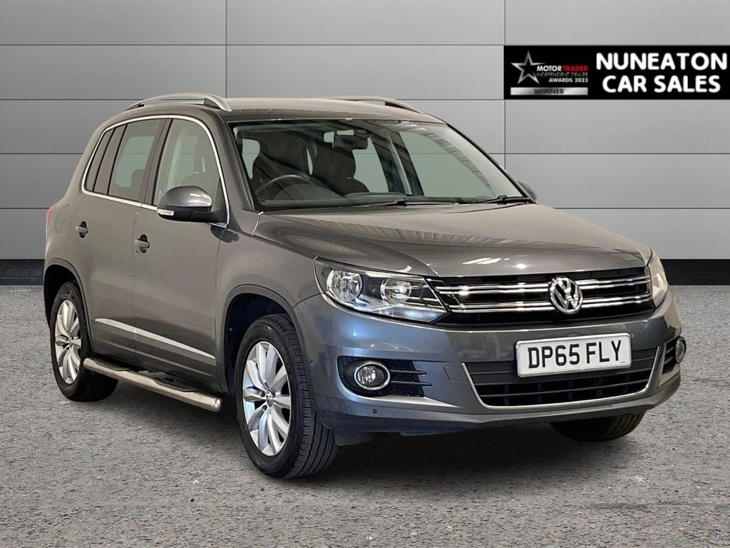 USED 2015 VOLKSWAGEN TIGUAN 2.0 TDI BlueMotion Tech Match SUV 5dr Diesel DSG 4WD Euro 6 (s/s) (150 ps) Great Service History
