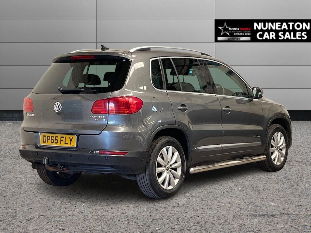 USED 2015 VOLKSWAGEN TIGUAN 2.0 TDI BlueMotion Tech Match SUV 5dr Diesel DSG 4WD Euro 6 (s/s) (150 ps) Great Service History