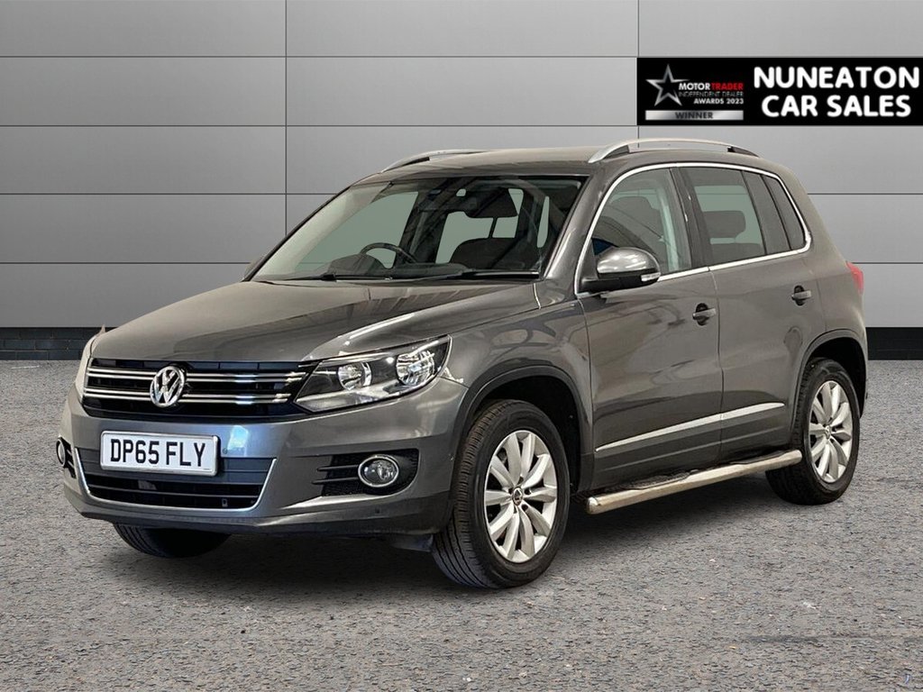 USED 2015 VOLKSWAGEN TIGUAN 2.0 TDI BlueMotion Tech Match SUV 5dr Diesel DSG 4WD Euro 6 (s/s) (150 ps) Great Service History