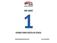 USED 2013 13 FORD FIESTA 1.0 Zetec Hatchback 3dr Petrol Manual Euro 5 (s/s) (80 ps) REAR PARKING SENSOR, &pound;20 TAX A YEAR