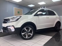 USED 2017 17 SSANGYONG KORANDO 2.2D ELX SUV 5dr Diesel Manual 4WD Euro 6 (178 ps) 1 OWNER HTD LEATHER NAV CAMERA