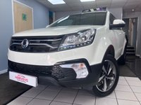 USED 2017 17 SSANGYONG KORANDO 2.2D ELX SUV 5dr Diesel Manual 4WD Euro 6 (178 ps) 1 OWNER HTD LEATHER NAV CAMERA