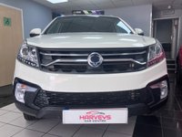 USED 2017 17 SSANGYONG KORANDO 2.2D ELX SUV 5dr Diesel Manual 4WD Euro 6 (178 ps) 1 OWNER HTD LEATHER NAV CAMERA
