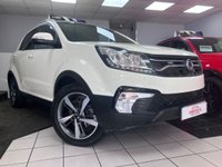 USED 2017 17 SSANGYONG KORANDO 2.2D ELX SUV 5dr Diesel Manual 4WD Euro 6 (178 ps) 1 OWNER HTD LEATHER NAV CAMERA