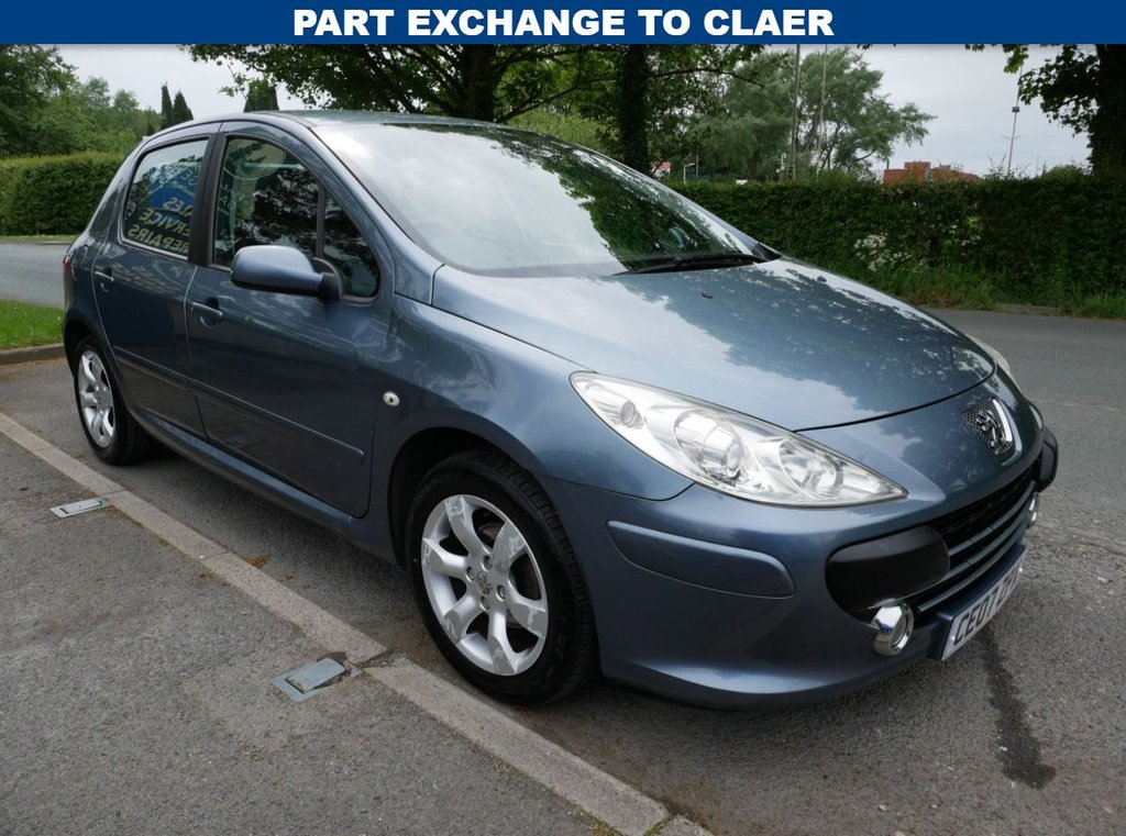 USED 2007 07 PEUGEOT 307 1.6 16v S Hatchback 5dr Petrol Manual (174 g/km, 110 bhp) 12 MONTHS MOT