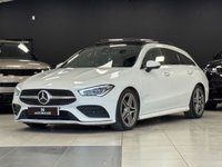 USED 2022 22 MERCEDES-BENZ CLA 1.3 CLA180 AMG Line (Premium Plus 2) Shooting Brake 5dr Petrol 7G-DCT Euro 6 (s/s) (136 ps) FSH/PANO ROOF/FULL LEATHER