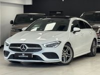 USED 2022 22 MERCEDES-BENZ CLA 1.3 CLA180 AMG Line (Premium Plus 2) Shooting Brake 5dr Petrol 7G-DCT Euro 6 (s/s) (136 ps) FSH/PANO ROOF/FULL LEATHER