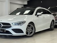 USED 2022 22 MERCEDES-BENZ CLA 1.3 CLA180 AMG Line (Premium Plus 2) Shooting Brake 5dr Petrol 7G-DCT Euro 6 (s/s) (136 ps) FSH/PANO ROOF/FULL LEATHER