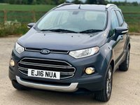 USED 2016 16 FORD ECOSPORT 1.0T EcoBoost Titanium 2WD Euro 5 (s/s) 5dr FSHâ¢2OWNERSâ¢2KEYSâ¢FULLMOTâ¢SPEC