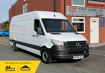 2020 MERCEDES-BENZ SPRINTER 2.1 316 CDI LWB HIGH ROOF 160 BHP &pound;12949.00