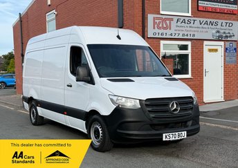 2020 MERCEDES-BENZ SPRINTER 2.0 315 PROGRESSIVE CDI MWB HIGH ROOF 150 BHP &pound;14449.00