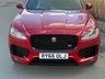 USED 2016 66 JAGUAR F-PACE 3.0 V6 S SUV 5dr Petrol Auto AWD Euro 6 (s/s) (380 ps) PAN ROOF, BK PK,ODYSSEY RED