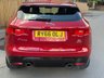 USED 2016 66 JAGUAR F-PACE 3.0 V6 S SUV 5dr Petrol Auto AWD Euro 6 (s/s) (380 ps) PAN ROOF, BK PK,ODYSSEY RED