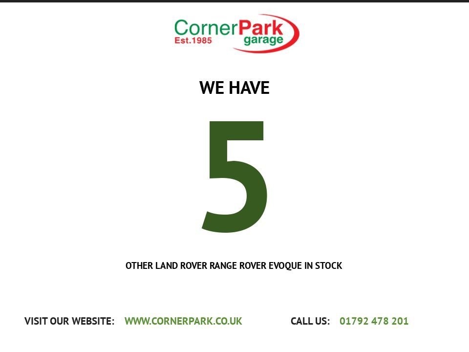 USED 2019 19 LAND ROVER RANGE ROVER EVOQUE 2.0 D150 R-Dynamic SUV 5dr Diesel Auto 4WD Euro 6 (s/s) (150 ps) 