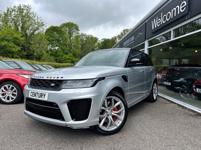 2020 69 LAND ROVER RANGE ROVER SPORT 5.0 P575 V8 GPF SVR SUV 5dr Petrol Auto 4WD Euro 6 (s/s) (575 ps) A BEAUTIFUL EXAMPLE IN EVERY ASPECT