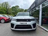 USED 2020 69 LAND ROVER RANGE ROVER SPORT 5.0 P575 V8 GPF SVR SUV 5dr Petrol Auto 4WD Euro 6 (s/s) (575 ps) A BEAUTIFUL EXAMPLE IN EVERY ASPECT