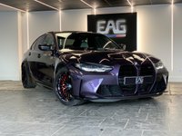 USED 2024 73 BMW M3 3.0 BiTurbo Competition Saloon 4dr Petrol Steptronic M xDrive Euro 6 (s/s) (510 ps) BMW INDIVIDUAL TECHNO VIOLET