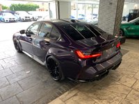 USED 2024 73 BMW M3 3.0 BiTurbo Competition Saloon 4dr Petrol Steptronic M xDrive Euro 6 (s/s) (510 ps) BMW INDIVIDUAL TECHNO VIOLET