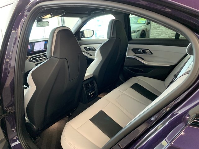 USED 2024 73 BMW M3 3.0 BiTurbo Competition Saloon 4dr Petrol Steptronic M xDrive Euro 6 (s/s) (510 ps) BMW INDIVIDUAL TECHNO VIOLET